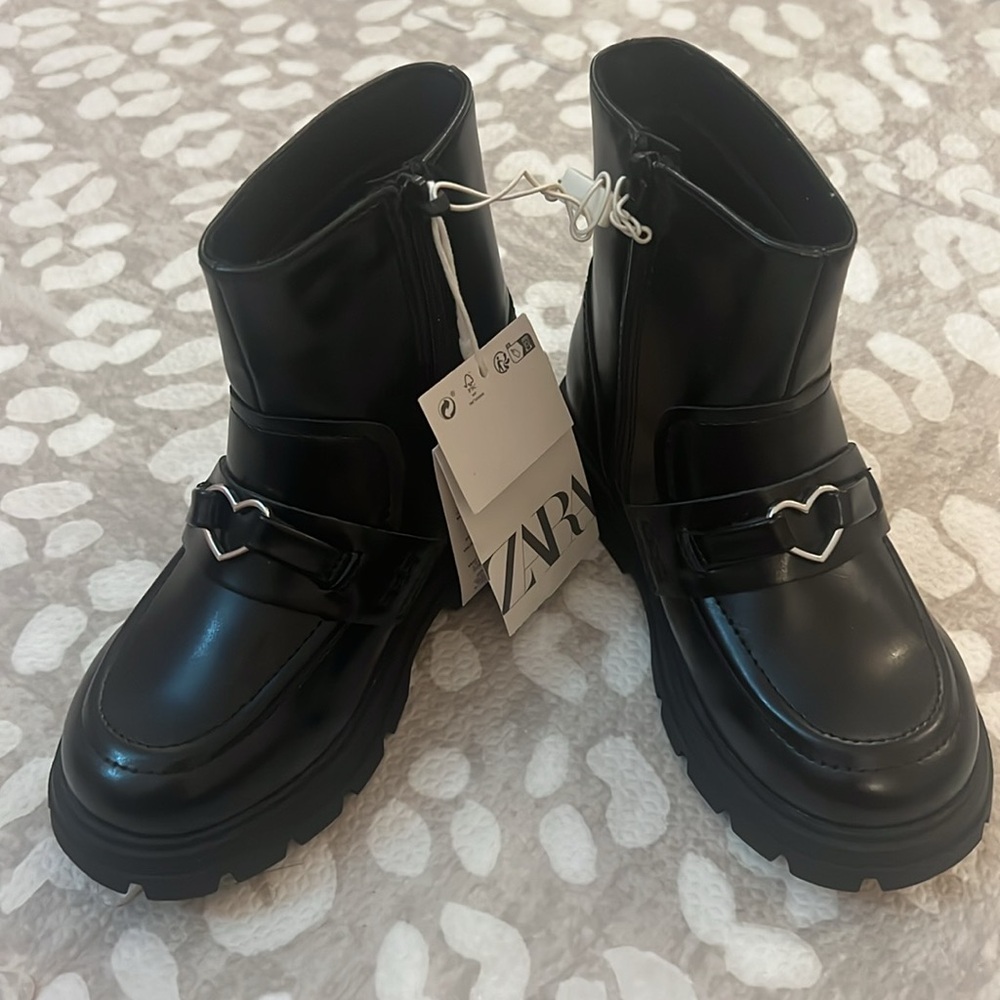 Zara Kids Embellished Boots